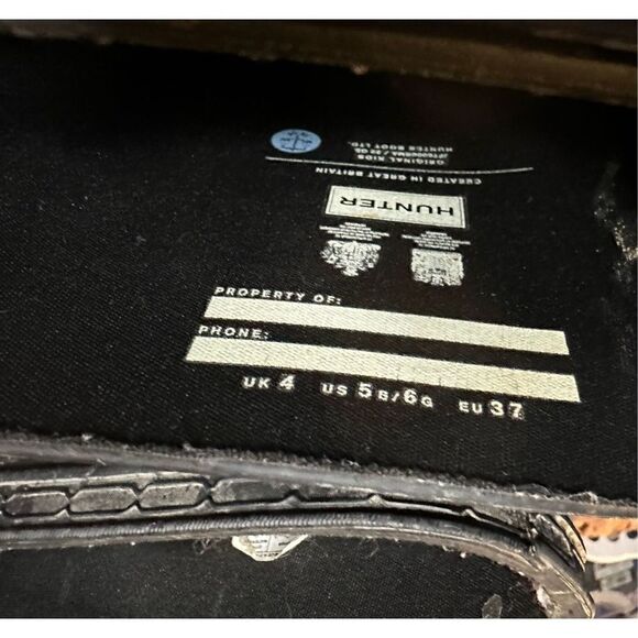 Hunter Original Tour Tall Packable Waterproof Rain Boot - Picture 4 of 5